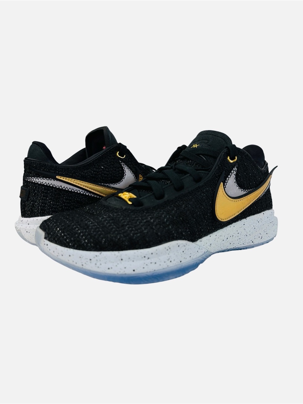 Nike LeBron 20 Low Fab 5 Black/Metallic Gold DJ5423-003 Men’s Size 7.5
